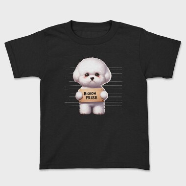 Bichon Frise Mugshot, Tricou Copii