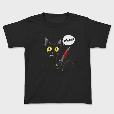 Black Cat Knife, Tricou Copii
