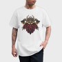 Steampunk Viking Skull, Tricou Barbati (Unisex)