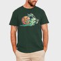 Exhausted Running Snail, Tricou Barbati (Unisex)