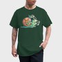 Exhausted Running Snail, Tricou Barbati (Unisex)