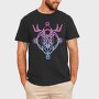 Neon Deer, Tricou Barbati (Unisex)