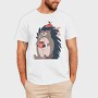 Cozy Hedgehog Cocoa, Tricou Barbati (Unisex)