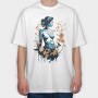 Oneness With Nature Woman, Tricou Oversize Barbati (Unisex)