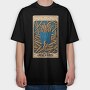 French Fries Tarot, Tricou Oversize Barbati (Unisex)