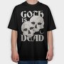 Goth Is Dead, Tricou Oversize Barbati (Unisex)