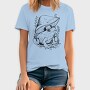 Frog And Mushroom Hand Drawn, Tricou Barbati (Unisex)