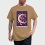 Eye On The Moon Mystical Tarot Card The Si, Tricou Barbati (Unisex)