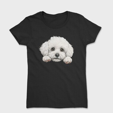 Bichon Peeking Face, Tricou Femei