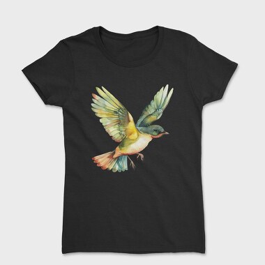 Bird Flying Clipart, Tricou Femei