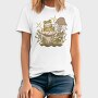 Frog And Mushrooms On, Tricou Barbati (Unisex)