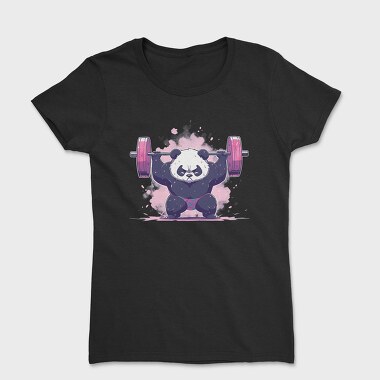 Panda Lifting Weights, Tricou Femei