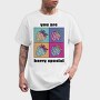 Strawberry Pop Art Berry Special Quote, Tricou Barbati (Unisex)