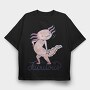 Fabulous Axolotl, Tricou Oversize Barbati (Unisex)