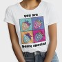 Strawberry Pop Art Berry Special Quote, Tricou Femei