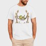 Frog Animal Chilling In Hammock Cottagecore, Tricou Barbati (Unisex)