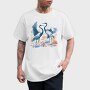 Crane Birds Dancing, Tricou Barbati (Unisex)