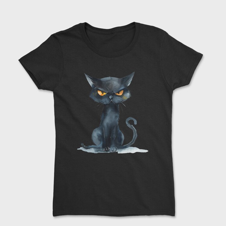 Black Cat Anger, Tricou Femei