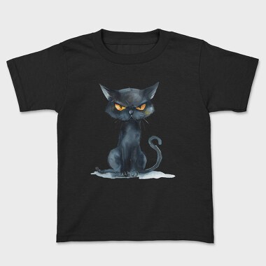 Black Cat Anger, Tricou Copii