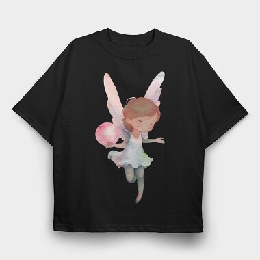 Fairy Ballet Dreams, Tricou Oversize Barbati (Unisex)