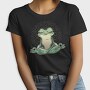 Frog Doing Yoga, Tricou Femei