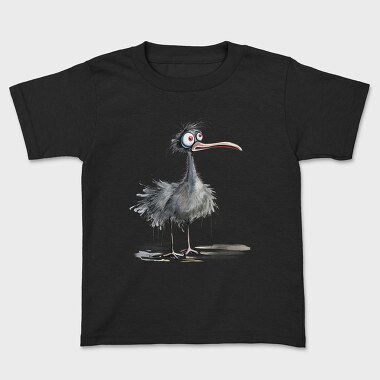 Bird Wobbly Feathers, Tricou Copii