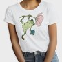 Frog Flower Snack, Tricou Femei
