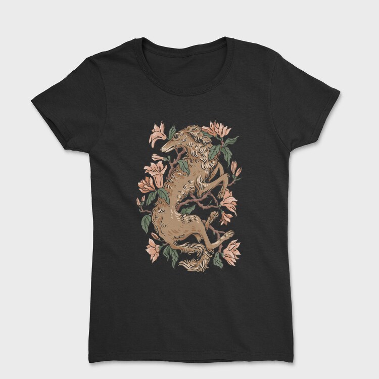 Grey Hound Magnolia, Tricou Femei