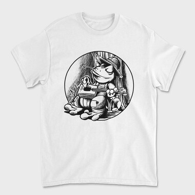 Frog With Guitar, Tricou Barbati (Unisex)