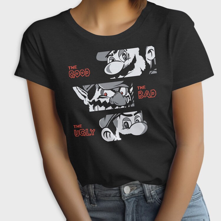 The Good the Bad the Ugly Mario, Tricou Femei