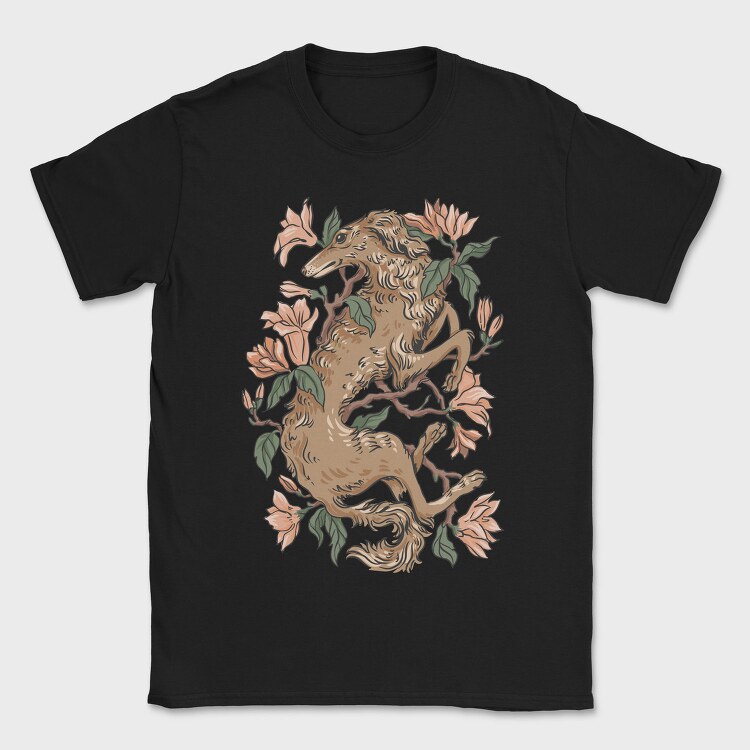 Grey Hound Magnolia, Tricou Barbati (Unisex)