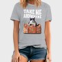 Travel Suitcase Cat Wanderlust, Tricou Barbati (Unisex)