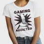 Strong Hand Funny Gamer Gaming, Tricou Femei