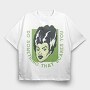 Do Something That Scares You, Tricou Oversize Barbati (Unisex)