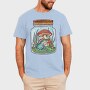 Frog In Mason Jar Nature, Tricou Barbati (Unisex)