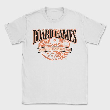 Funny Board Games, Tricou Barbati (Unisex)