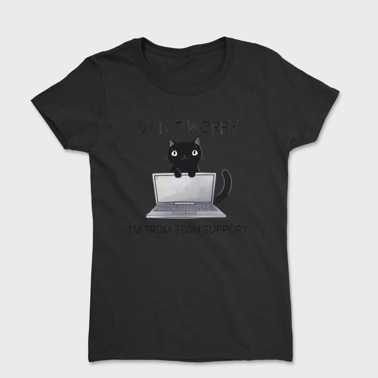 Black Cat Computer, Tricou Femei