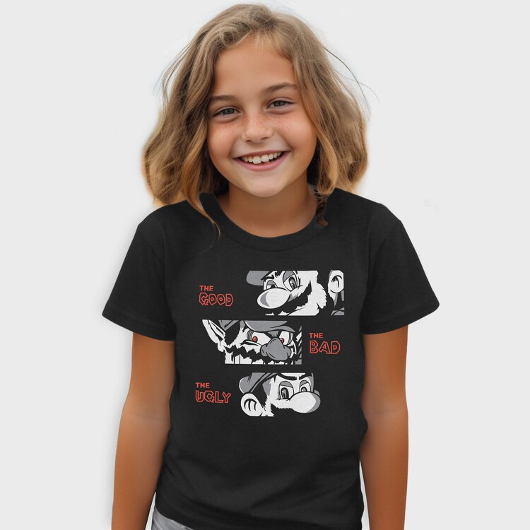 The Good the Bad the Ugly Mario, Tricou Copii