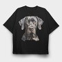 Great Dane 3, Tricou Oversize Barbati (Unisex)
