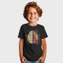 Creative And Logical Human Brain Half, Tricou Copii