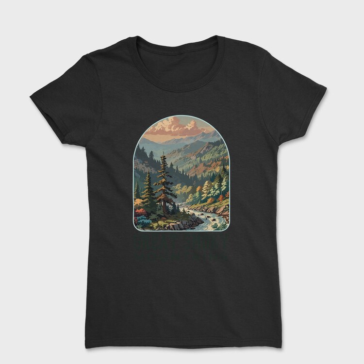 Great Smoky Mountains, Tricou Femei