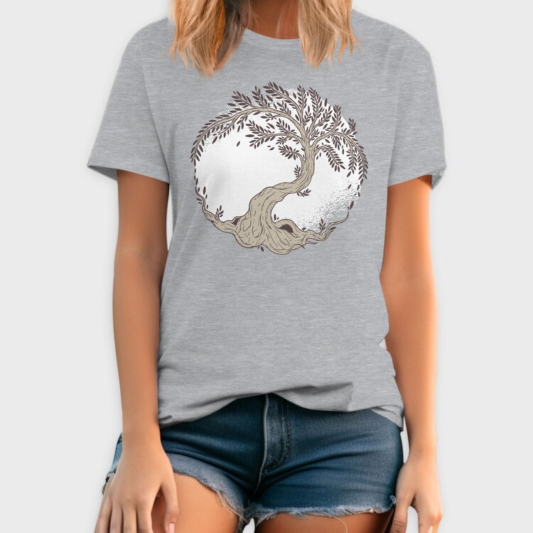 Tree Of Life Illustration, Tricou Barbati (Unisex)