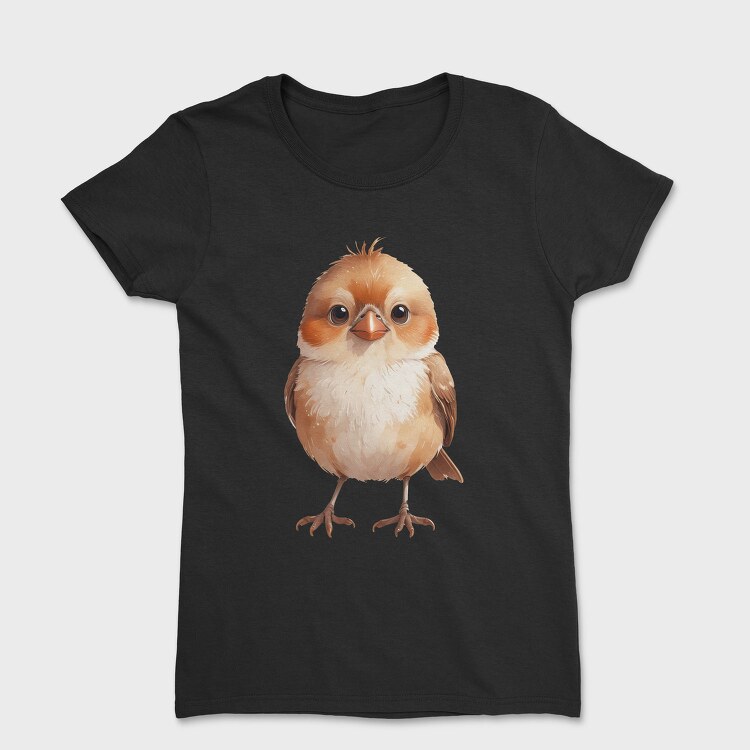 Bird Cute Animal, Tricou Femei