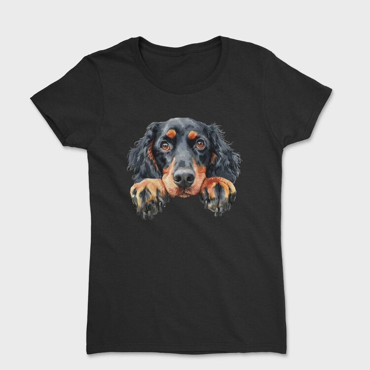 Gordon Setter Peep, Tricou Femei
