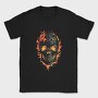 Gothic Skull on Fire, Tricou Barbati (Unisex)