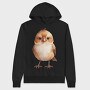 Bird Cute Animal, Hanorac Oversize Barbati (Unisex)