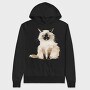 Birman Sitting, Hanorac Oversize Barbati (Unisex)