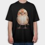 Bird Cute Animal, Tricou Oversize Barbati (Unisex)