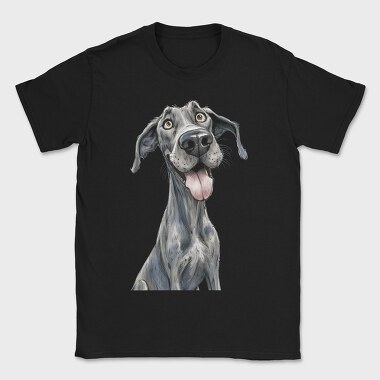 Great Dane Face, Tricou Barbati (Unisex)