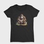 Gorilla Crouching Cute, Tricou Femei